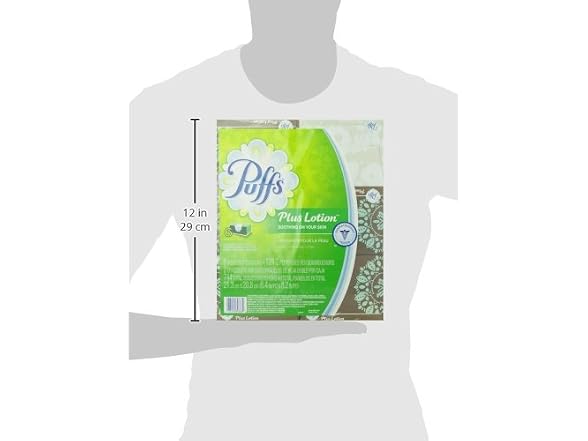 Puffs Plus LotionFacial Tissues; 6 Fami