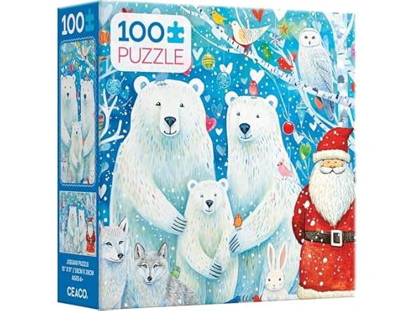 Polar Portrait - 100Pc Jigsaw Puzzle