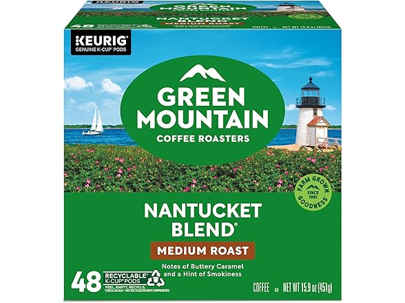 48CT Green Mountain Coffee Roasters Nantucket Blend
