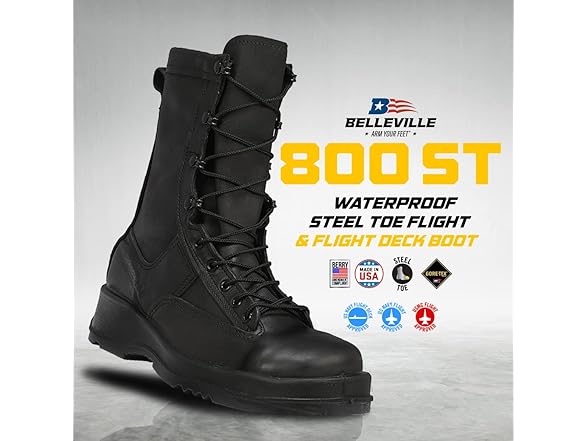 Belleville Waterproof Steel Toe Boot