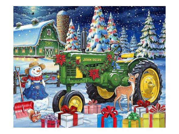 Springbok Festive Farm Surprise 500 Piece Jigsaw Puzzle