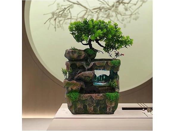 Tabletop Fountain Indoor Waterfall