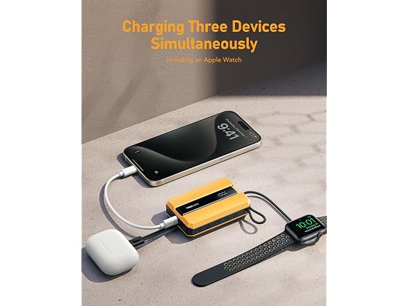 VEEKTOMX VT106L 10000mAh 30W Power Bank Built-
