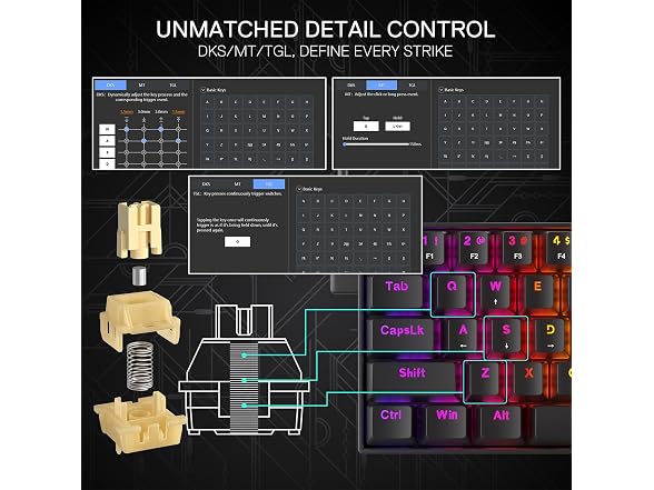 Redragon K617 HE Hall-Effect Gaming Keyboard