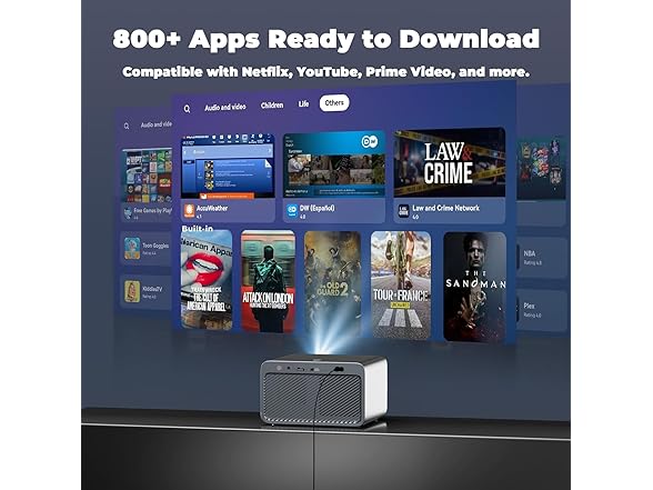 Lisowod Projector for Home Theater