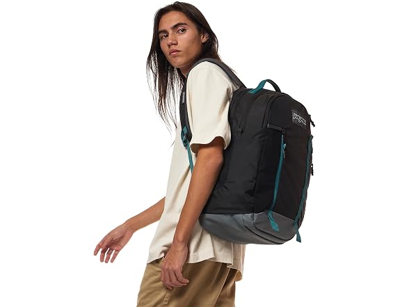JanSport 28L Travel Backpack, Smokey Grit