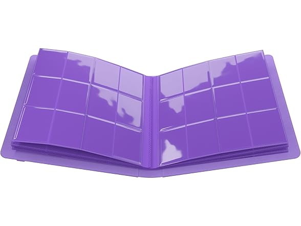 Gamegenic Prime Album 24-Pocket Purple Color