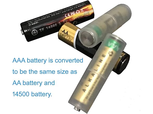 LampVPath (Pack of 40 AAA to AA Battery