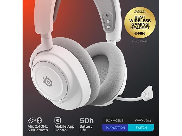 SteelSeries Arctis Nova 7 Wireless Gaming Headset