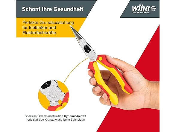 Wiha Long nose pliers
