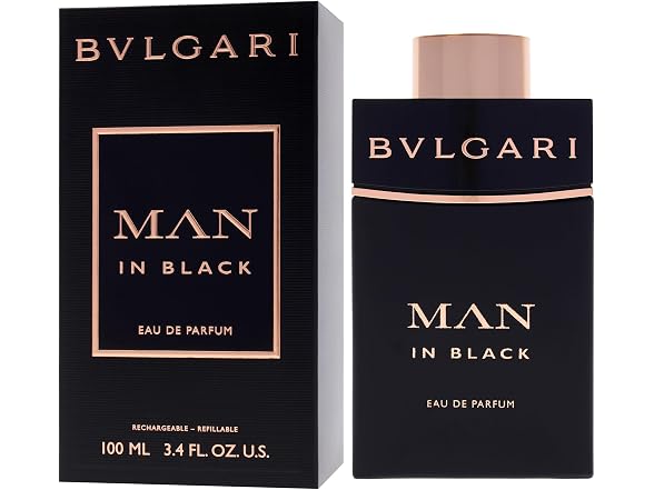 Bvlgari Man In Black EDP 3.4 oz Refillable
