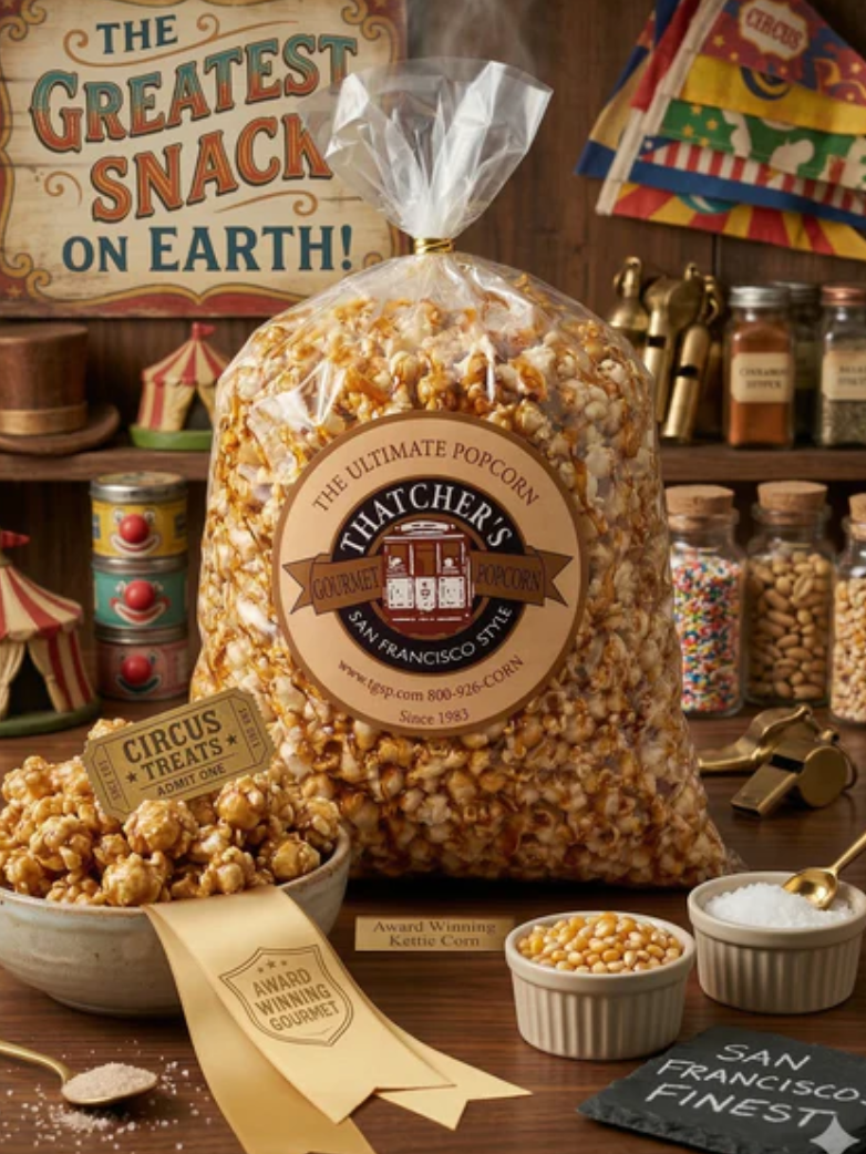 (5lb) Thatcher's Gourmet Popcorn - Kettlecorn - Gallery 4