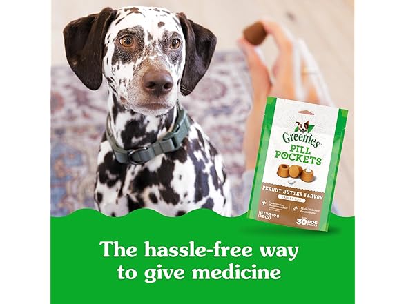 Greenies Pill Pockets for Dogs Large Size, 7.9 oz
