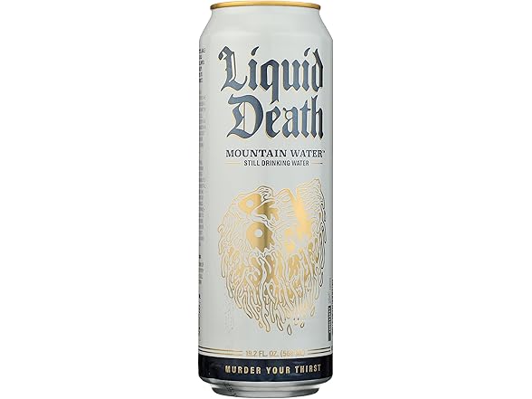 1CT Liquid Death Still Water Single, 19.2 FZ