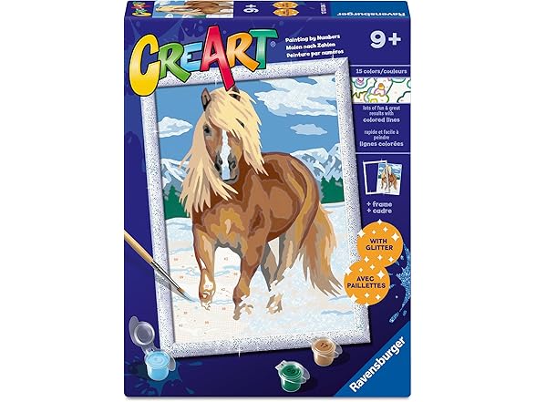 Ravensburger CreArt The Royal Horse Paint by Numbers