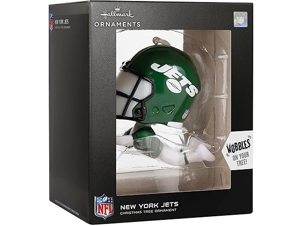 JETS Bouncing Buddy Ornament