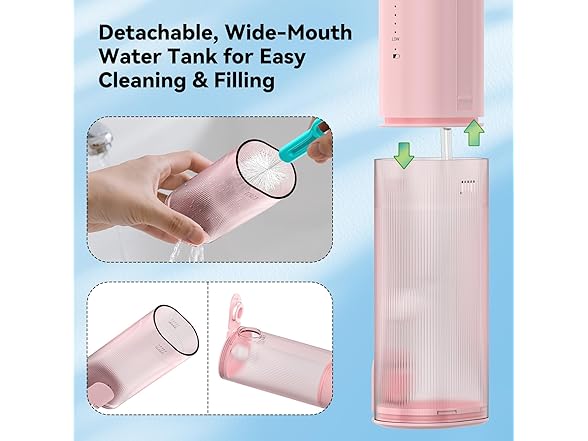wellleo Mini Water Flosser for Teeth