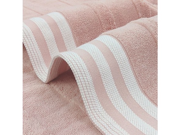 6-Piece Jacquard Stripe Kyoto Towel Set