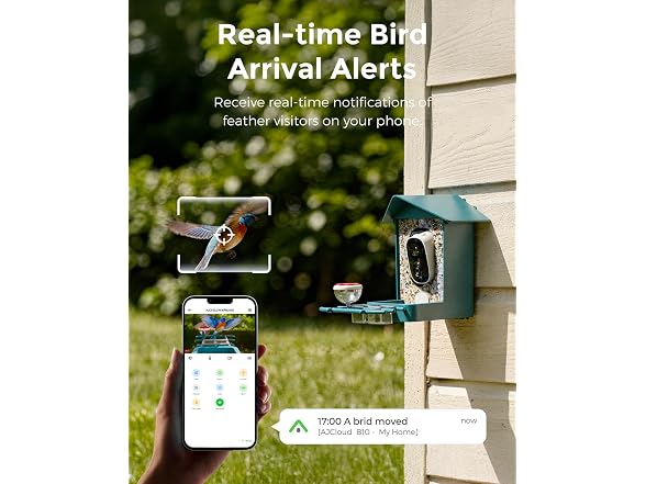 Devo Solar Smart Bird Feeder