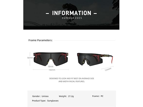 GEUSSKISR Youth Sunglasses UV400 Blue