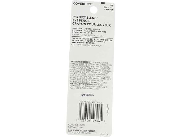 Cover Girl 10306 105chrcl Charcoal Perfect Blend