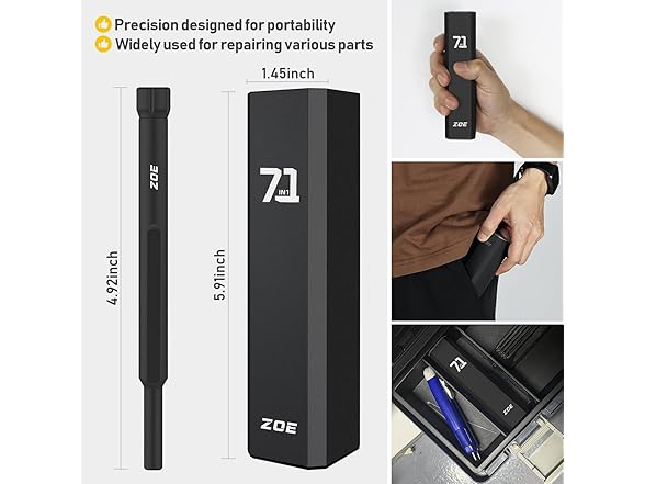 ZOE ZOE Precision screwdriver set,71 in 1 s