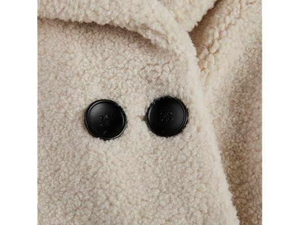 Rrhss Girls (7-8 Years) Baby Faux Fur Teddy Jacket