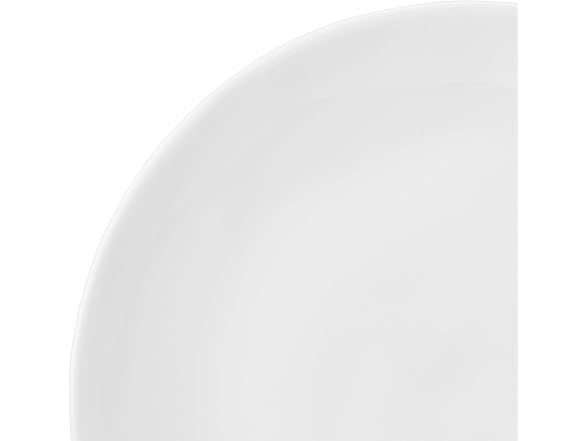 Everyday Porcelain Appetizer Dessert Plates, Set of 6, 6 Inch