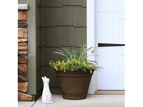 Sunnydaze Franklin 20'' Large Plastic Planter