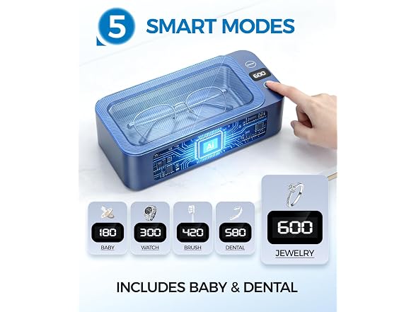 Duemfru Ultrasonic Jewelry Cleaner