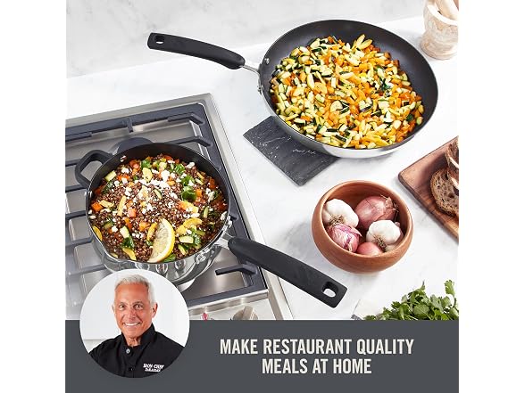 Zakarian by Dash Stainless Steel Cookware Set