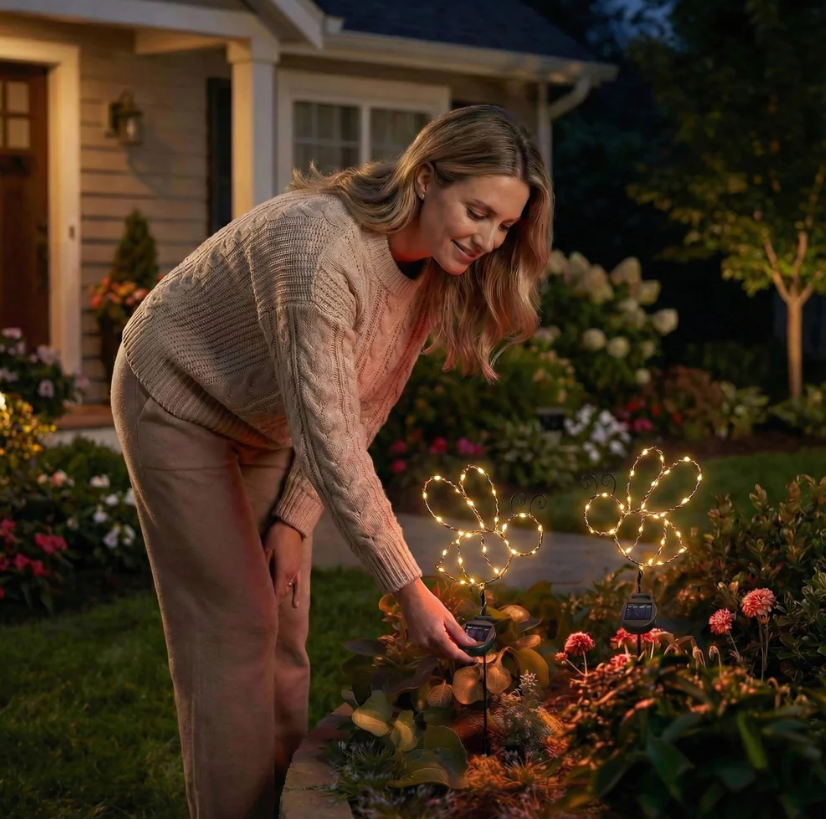 Touch Of ECO Solar Powered LED Garden Stake - Bee - Gallery 23