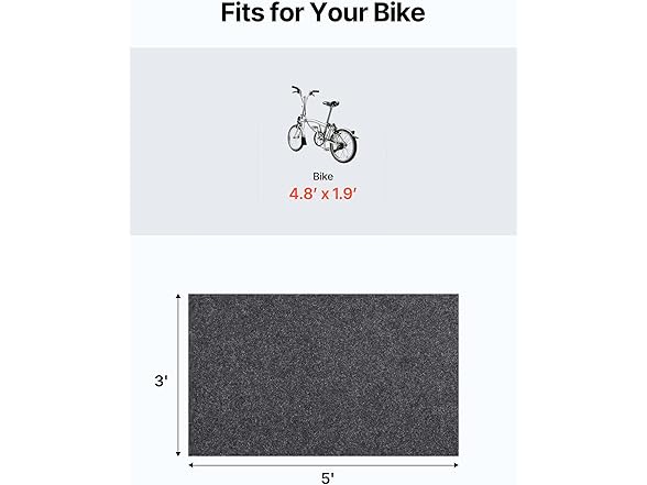 VEVOR Waterproof Garage Floor Mat for Under Car