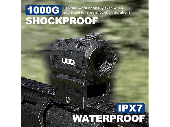 UUQ 1x20mm Compact Red Dot Sight