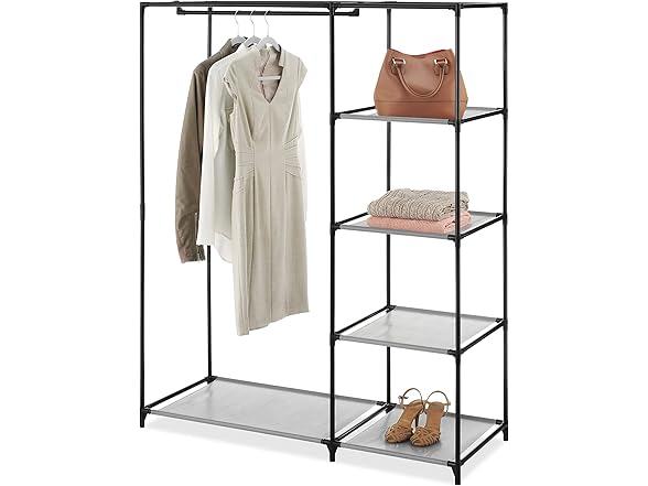 Whitmor Spacemaker 5 Tier Wardrobe Closet