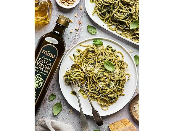 Mina Moroccan Olive Oil Extra Virgin 16.9 Fl Oz