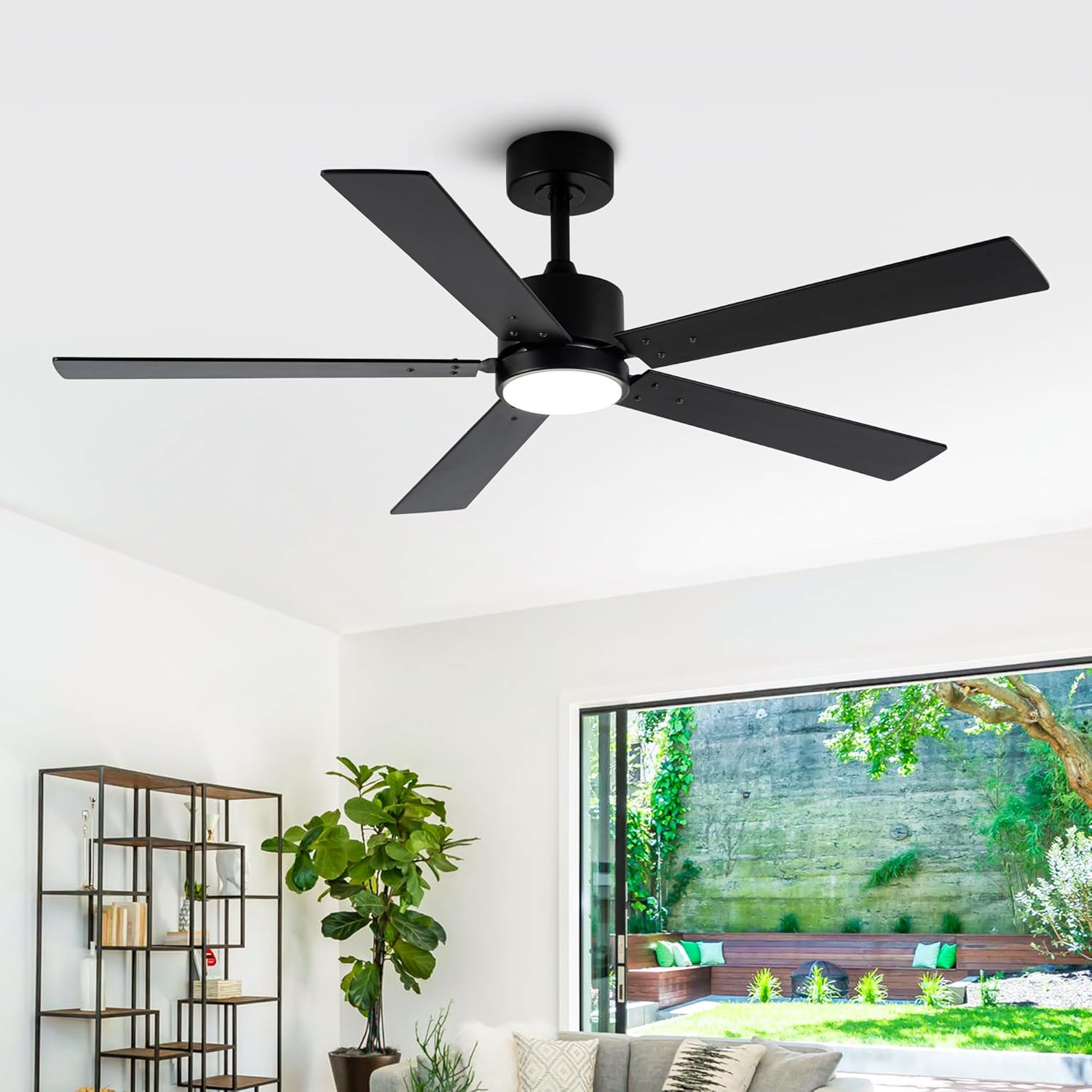 WHOSE LAMP 52 Inch Ceiling Fan -Choose Color - Gallery 12