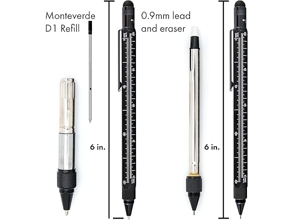 Monteverde One Touch Tool Set Ballpoint Pen Stylus and Tool