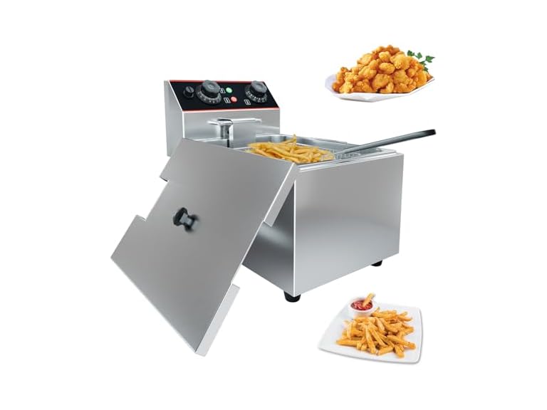 Professional Electric Deep Fryer for Home  8L 