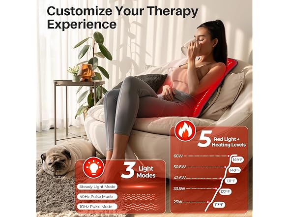 NOORUZ NS4240053 Red Light Therapy Mat