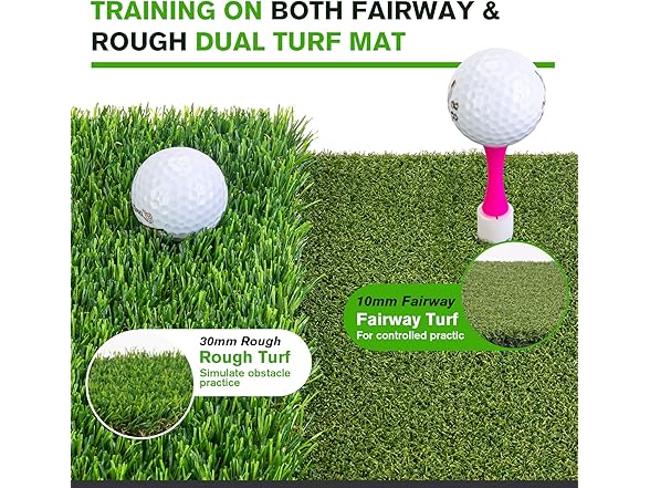 MANPICTE Golf Hitting Mat