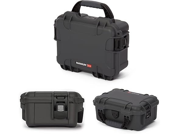 (NEW) Nanuk 904 Waterproof Hard Case with Foam Insert