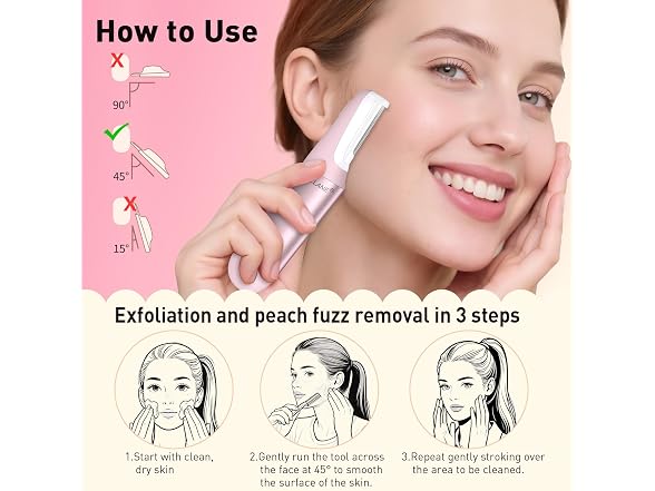 CATLANE Dermaplane Razor w/ LED