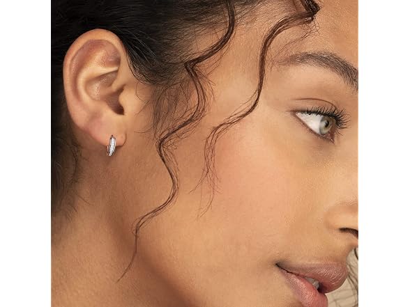 KRKC&CO NS615079 Hoop earrings men