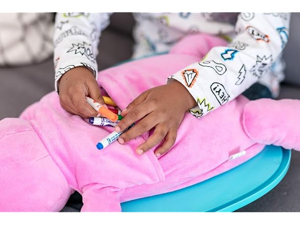 Crayola Travel Lap Desk with Storage, Bunny
