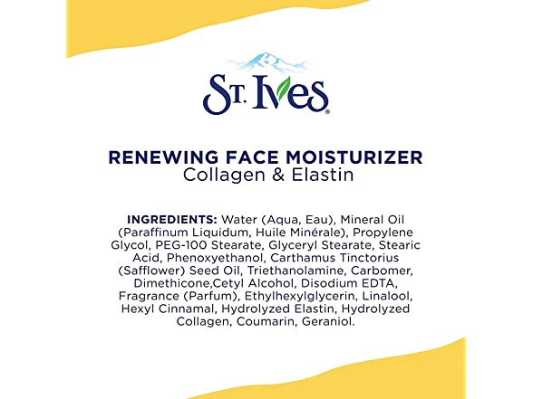 St. Ives Collagen Facial Moisturizer, 10oz