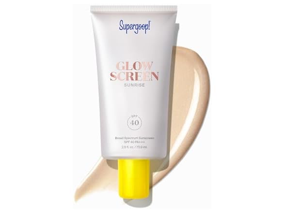 Supergoop! Glowscreen SPF 40, Tinted Sunscreen, 2.5 fl oz
