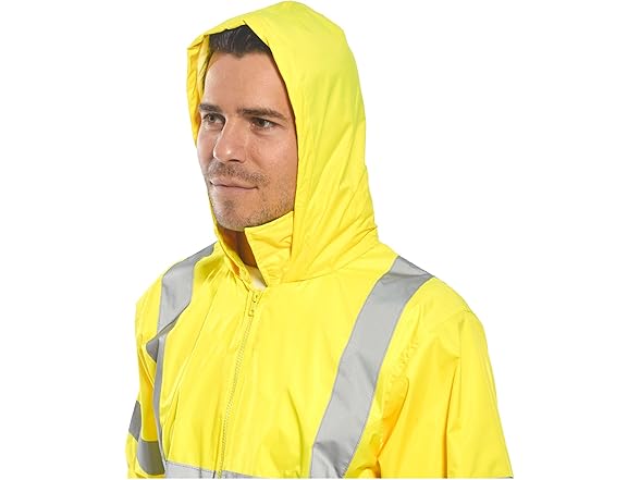 Portwest Hi-Vis Rain Jacket Viz Insulat