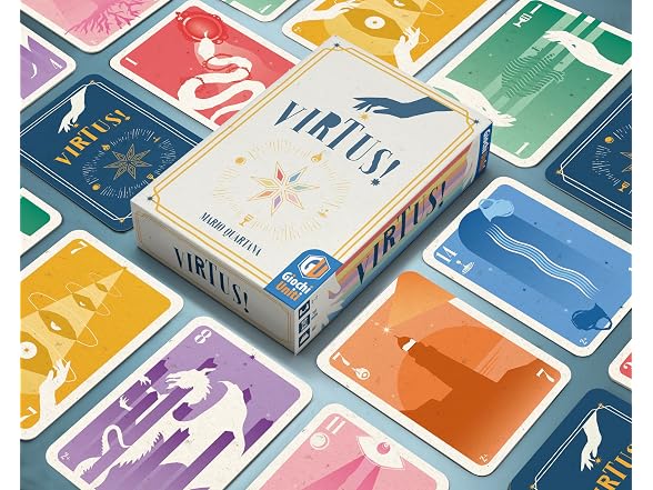 Virtus! Card Game | Strategy Game Inspired by Dante's Inferno
