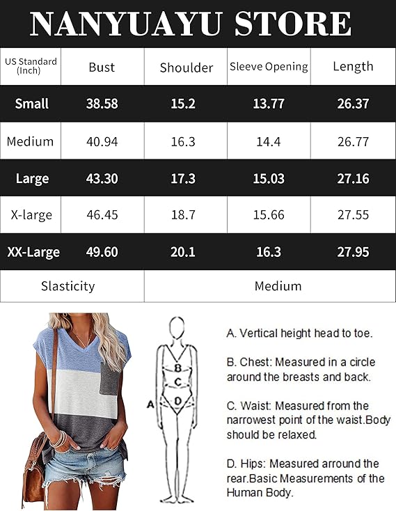 Women's Casual T-shirts with Pocket - Gallery 4